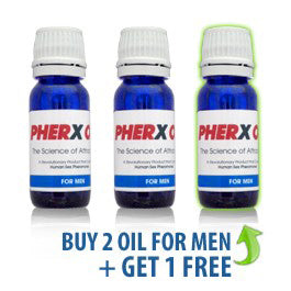 PherX Oil for Men (Attract Women) 3-Pack